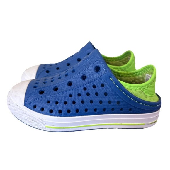 Skechers Toddler BOYS Foamies Flexible Molded Slip-On Shoe SIZE 9 Water Beach - Picture 1 of 11